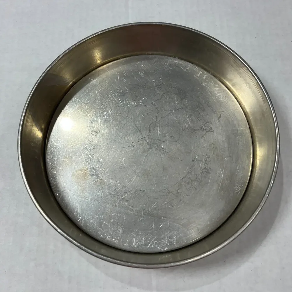 Vintage Wear-Ever Aluminum Cake Pan 9x1.5 In No 2725 Removable Bottom